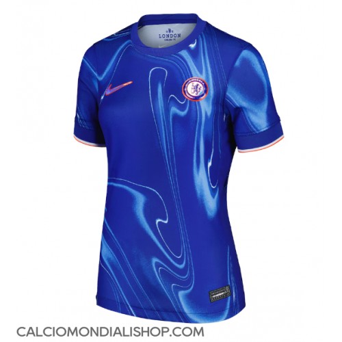 Maglie da calcio Chelsea Prima Maglia Femminile 2024-25 Manica Corta